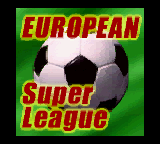 European Super League title screen for GameBoy Color